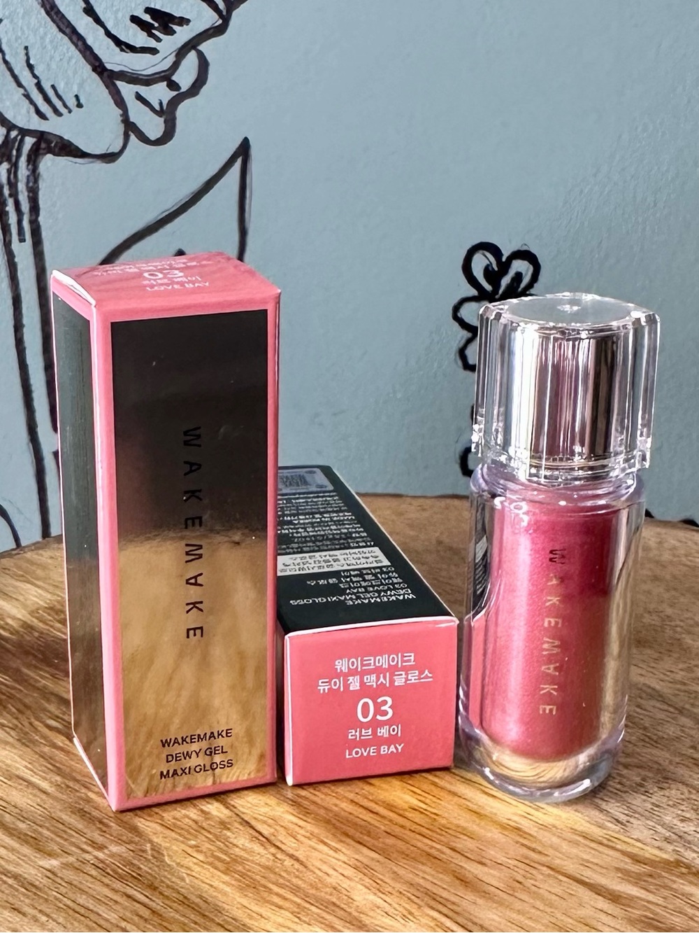 Dewy Gel Maxigloss Lip Gloss — Love Bay (Pink)